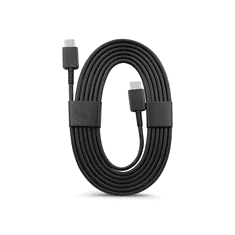 SAMSUNG gyári USB Type-C - USB Type-C adat- és töltőkábel 180 cm-es vezetékkel -3A - EP-DW767JBE - fekete (ECO csomagolás) (SA192203)