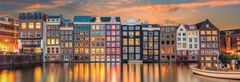 Clementoni Panoráma puzzle Bright Amsterdam 1000 darab