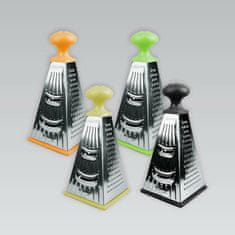MAESTRO MR-1604, Pyramid, 4in1, 22,5 cm, Rozsdamentes acél, 4 oldalú, Többfunkciós reszelő