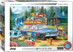 EuroGraphics Jeep puzzle: Jó 1000 darabos töltet