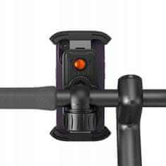 BASEUS QuickGo kerékpáros telefontartó, fekete (C40561500113-00)