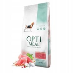 OptiMeal száraz kutyatáp közepes fajtájú kutyáknak pulykával 20 kg