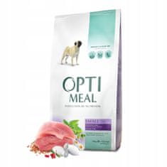 OptiMeal száraz kutyatáp kistestű fajtáknak kacsával 12 kg