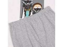 sarcia.eu Rick i Morty Fehér és szürke fiú pizsama hosszú nadrággal 10 év 140 cm