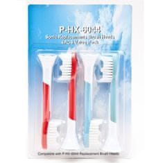 OEM P-HX-6044 utángyártott fogkefe fej Philips Sonicare elektromos fogkeféhez. 4 darab