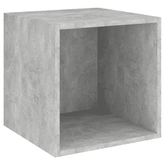 Vidaxl 2 részes betonszürke forgácslap TV-szekrény szett (3079803)