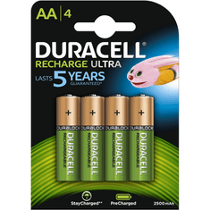 Duracell Akku Recharge Ultra Mignon - AA 2500mAh 4St. (057043)