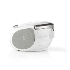Nedis hordozható Bluetooth CD-lejátszó/FM-rádió/USB/Aux fehér (SPBB100WT) (SPBB100WT)