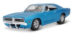 Maisto Metál kék Dodge Charger R/T 1969 modell 1:25