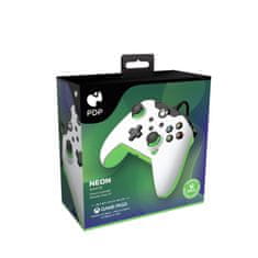 PDP Wired, Xbox Series X|S, Xbox One, PC, Neon White, Vezetékes kontroller
