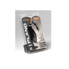 Media-tech Plano optikai USB egér ezüst (MT1091S) (MT1091S)