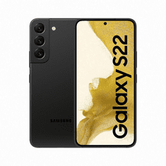 SAMSUNG Galaxy S22 SM-S901B 15,5 cm (6.1") Kettős SIM Android 12 5G USB C-típus 8 GB 256 GB 3700 mAh Fekete (SM-S901BZKGEUB)