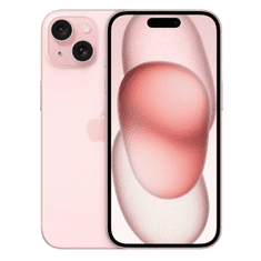Apple iPhone 15 Plus 256GB mobiltelefon rózsaszín (MU193SX/A) (MU193SX/A)