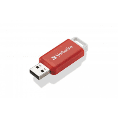 Verbatim DataBar USB flash meghajtó 16 GB USB A típus 2.0 Vörös (49453)