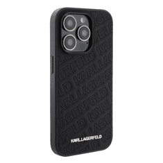 Karl Lagerfeld tok fekete KLHCP15XPQKPMK Apple Iphone 15 Pro Max készülékhez (129446)
