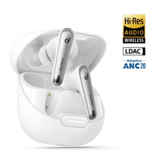 Anker Liberty 4 NC Headset Vezeték nélküli Hallójárati Hívás/zene USB C-típus Bluetooth Fehér (A3947G21)