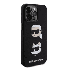 Karl Lagerfeld tok fekete KLHCP15XSDHKCNK Apple Iphone 15 Pro Max készülékhez (129368)