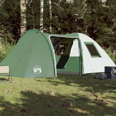 Vidaxl 6 személyes zöld vízálló kupolás családi sátor 94353