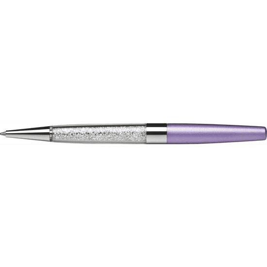 ART CRYSTELLA golyóstoll világos lila, alul fehér SWAROVSKI kristályokkal töltve (TSWGA200) (TSWGA200)