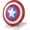 Marvel Avangers Amerika Kapitány pajzs 3D lézervágott fémmodell építőkészlet 502641 (502641)