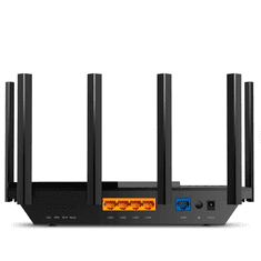TPLINK Archer AX72 Pro vezetéknélküli router Gigabit Ethernet Kétsávos (2,4 GHz / 5 GHz) Fekete (ARCHER AX72 PRO)