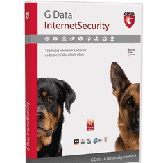 G Data Internet Security HUN 1 Felhasználó 1 év dobozos vírusirtó szoftver (5998993917335)