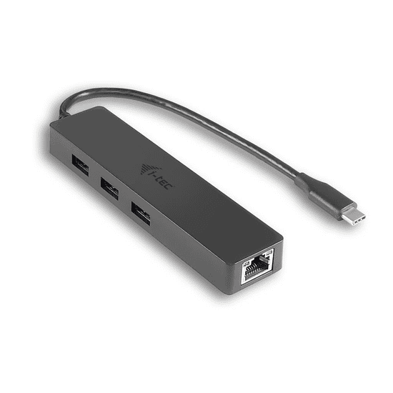 I-TEC USB C Slim 3 portos HUB USB 3.0 to RJ-45 3x USB 3.0 (C31GL3SLIM) (C31GL3SLIM)
