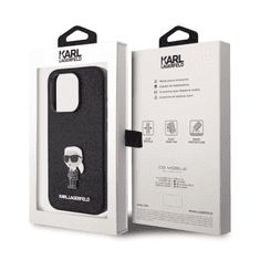 Karl Lagerfeld tok fekete KLHCP15XGKNPSK Apple Iphone 15 Pro Max készülékhez (129138)