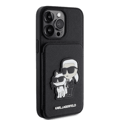 Karl Lagerfeld tok fekete KLHCP15XSAKCSCK Apple Iphone 15 Pro Max készülékhez (129162)