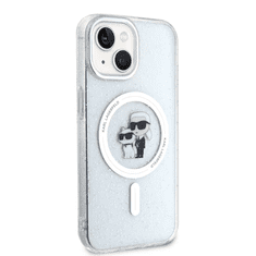 Karl Lagerfeld tok átlátszó KLHMP15SHGKCNOT Apple Iphone 15 készülékhez (129127)