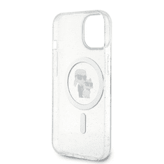Karl Lagerfeld tok átlátszó KLHMP15SHGKCNOT Apple Iphone 15 készülékhez (129127)