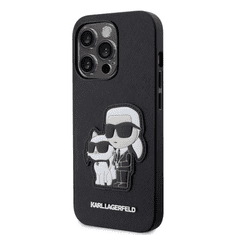 Karl Lagerfeld tok fekete Apple Iphone 14 Pro Max készülékhez KLHCP14XSANKCPK (127873)