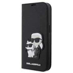 Karl Lagerfeld Guess tok fekete Apple Iphone 13 Pro Max készülékhez KLBKP13XSANKCPK (127867)