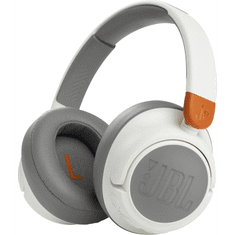 JBL Jr460NC Bluetooth gyermek fejhallgató fehér-szürke (JBLJR460NCWHT) (JBLJR460NCWHT)