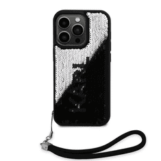 Karl Lagerfeld tok ezüst KLHCP15LPSQRKS Apple Iphone 15 Pro készülékhez (129166)