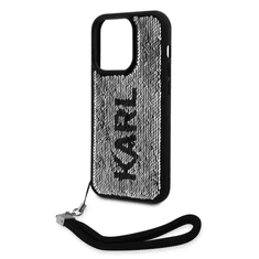 Karl Lagerfeld tok ezüst KLHCP15LPSQRKS Apple Iphone 15 Pro készülékhez (129166)