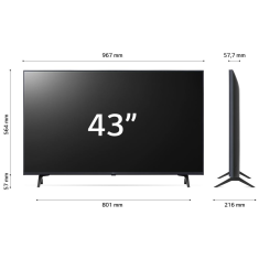 LG 43UR80003LJ 43" 4K UHD Smart LED TV (43UR80003LJ)