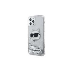 Karl Lagerfeld tok ezüst KLHCP12MLNCHCS Apple Iphone 12 / 12Pro készülékhez (127662)