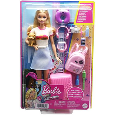 Mattel Barbie: Dreamhouse Adventures utazó Barbie baba kiegészítőkkel (HJY18) (HJY18)