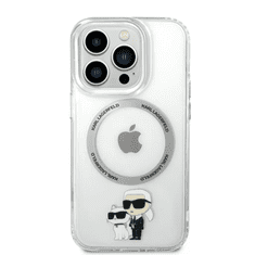 Karl Lagerfeld tok átlátszó (KLHMP14XHNKCIT) Apple Iphone 14 Pro Max készülékhez (127482)