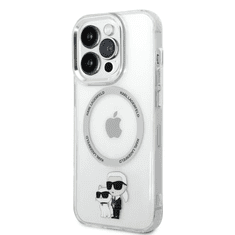 Karl Lagerfeld tok átlátszó (KLHMP14LHNKCIT) Apple Iphone 14 Pro készülékhez (127483)