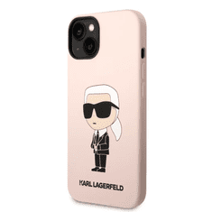Karl Lagerfeld tok pink (KLHCP14MSNIKBCP) Apple Iphone 14 Plus készülékhez (127464)