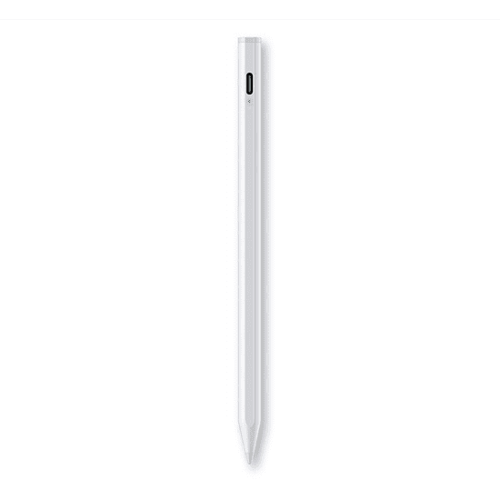 Dux Ducis érintőképernyő ceruza (aktív, Type-C, Apple Pencil / Apple IPAD Pro / Apple IPAD Air 2020 kompatibilis) FEHÉR (5996591015088)