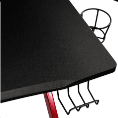 Nitro Concepts D12 gaming asztal fekete-piros (GAGC-172) (GAGC-172)