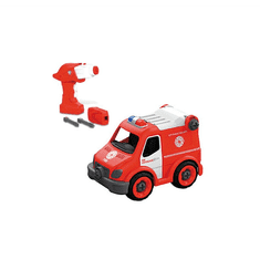 Mondo toys RC szerelhető tűzoltó rohamkocsi távirányítós autó (63627/roham) (63627/roham)