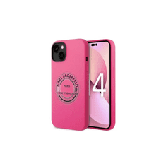 Karl Lagerfeld tok pink (KLHCP14MSRSGRCF) Apple iPhone 14 Plus készülékhez (127222)