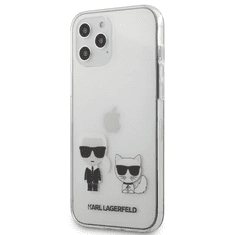 Karl Lagerfeld tok átlátszó (KLHCP12LCKTR) Apple Iphone 12 Pro Max készülékhez (120807)