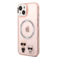 Karl Lagerfeld MagSafe tok pink (KLHMP14MHKCP) Apple iPhone 14 Plus készülékhez (127190)