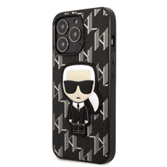 Karl Lagerfeld tok fekete (KLHCP13LPMNIKBK) Apple iPhone 13 Pro készülékhez (126492)