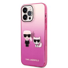 Karl Lagerfeld tok pink (KLHCP14XTGKCP) Apple iPhone 14 Pro Max készülékhez (127178)